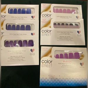 Color street 6 retired set bundle